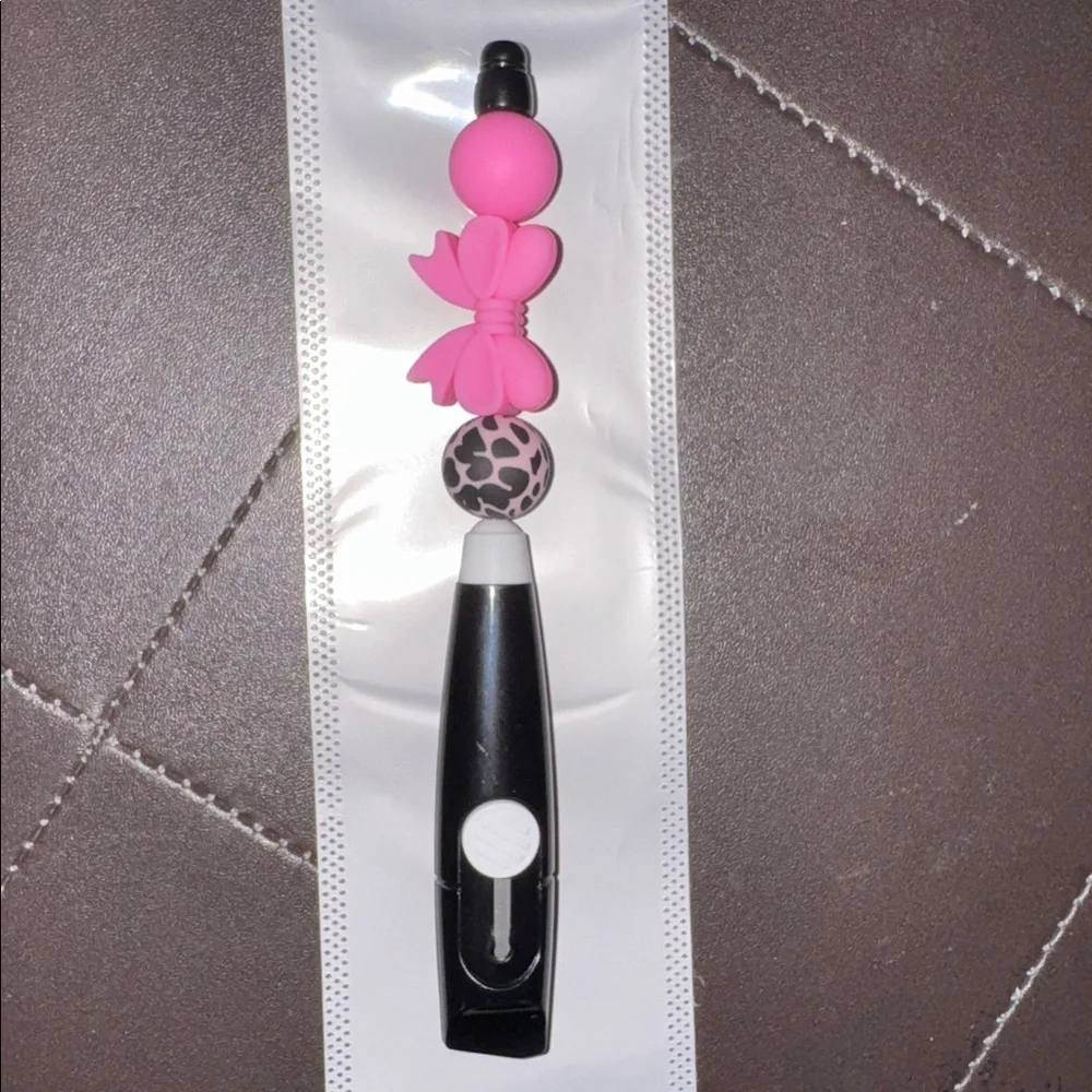 Box Cutter Retractable Pink & Black, NEW, Hand Crafted by @funshop99